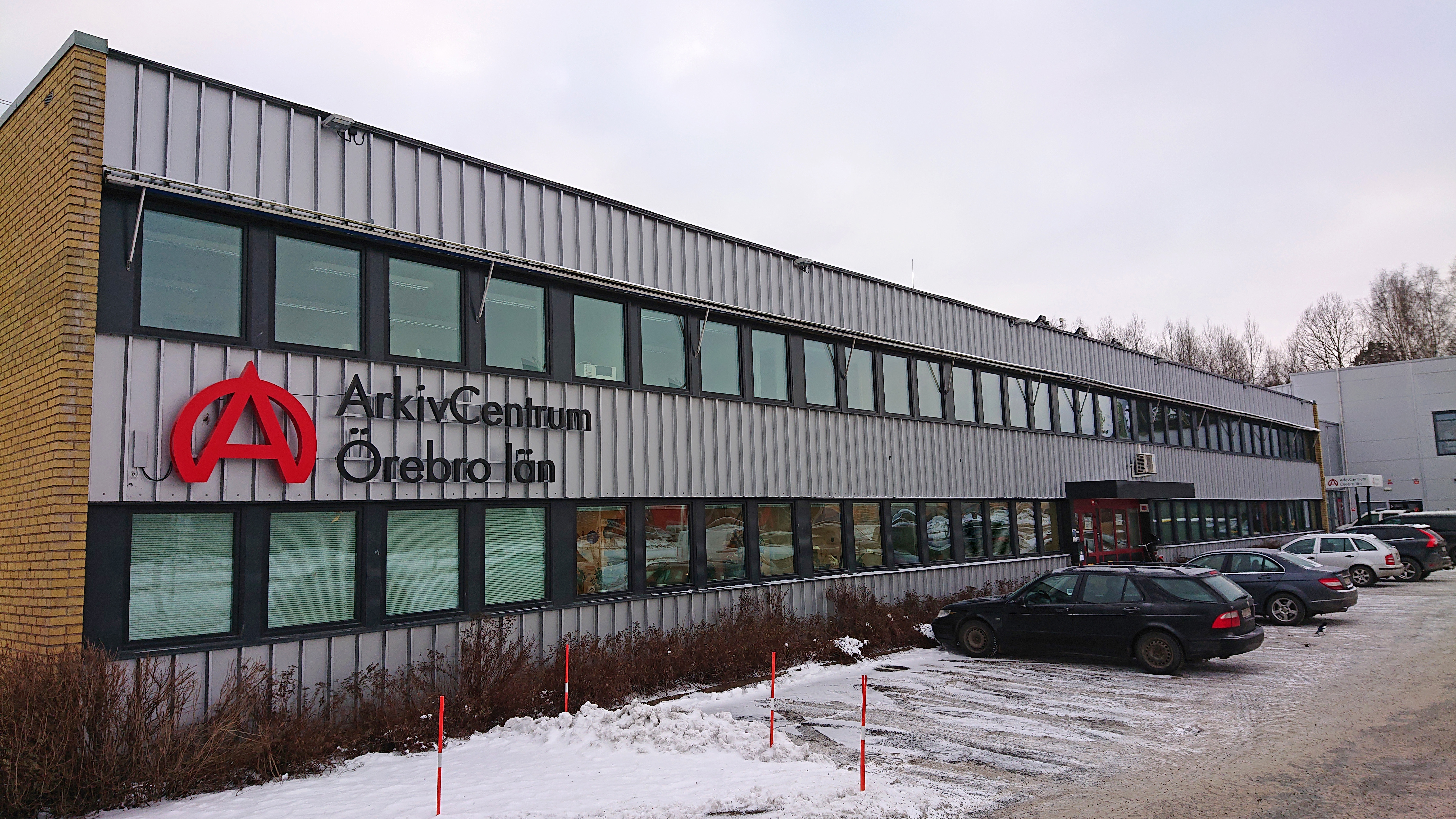 ArkivCentrums lokaler på Nastagatan 11 i Örebro